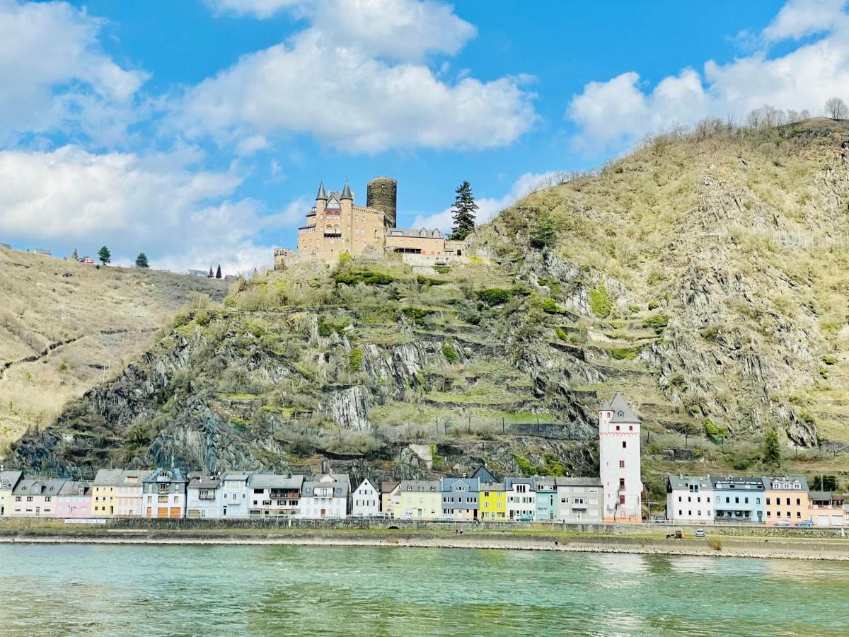 Ferienwohnung Mittelrhein Familie Lehmann Niederburg Dış mekan fotoğraf